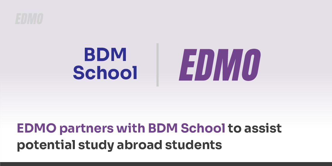 EDMO partners with BDM School to assist potential study abroad students