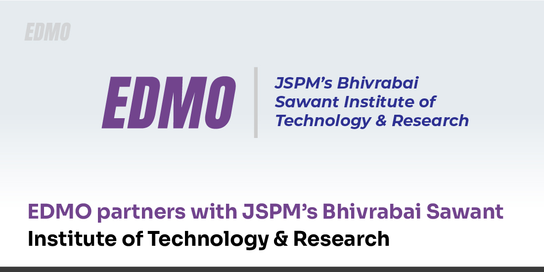 EDMO partners with JSPM’s Bhivrabai Sawant _Institute of Technology & Research