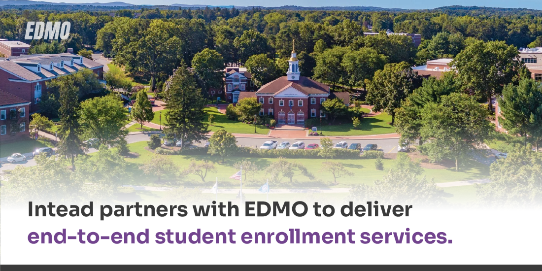 Intead partners with EDMO to provide end-to-end student enrollment services to academic institutions