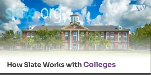 slate with colleges