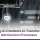 admission chatbots