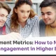 engagement metrics in higher education