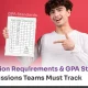 GPA Standards & Accreditation Requirements for Admissions Teams