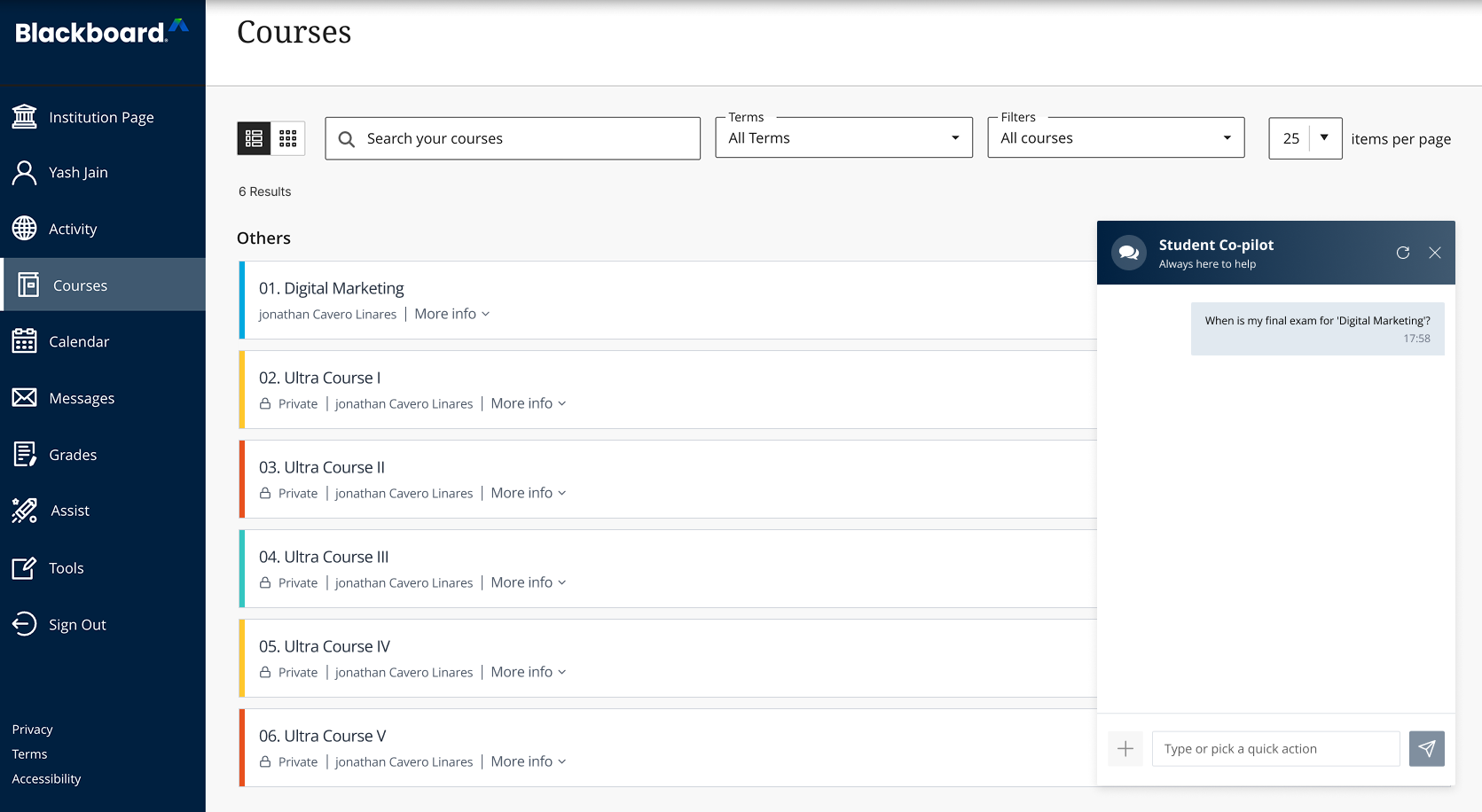 Intiate Transcript Credit Evaluation
