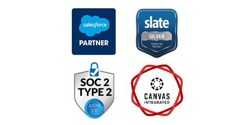 Salesforce Partner, Slate Silver, SOC 2 Type 2, Canvas Integrated